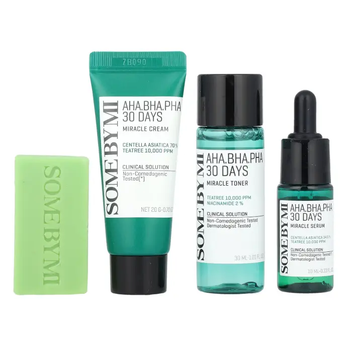 SOME BY MI Miracle Kit vs YesStyle, Stylevana & Walmart - Best Korean Acne Treatment at MercelBay SOME BY MI 30 Days Miracle Starter Kit – Best acne treatment compared to YesStyle, Stylevana, Walmart, Amazon & Sephora. Fast shipping from MercelBay