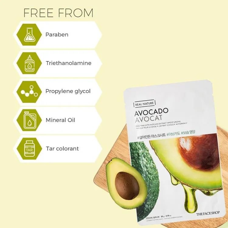 who shoud use it faceshop avacado face mask how to use ingredients.webp