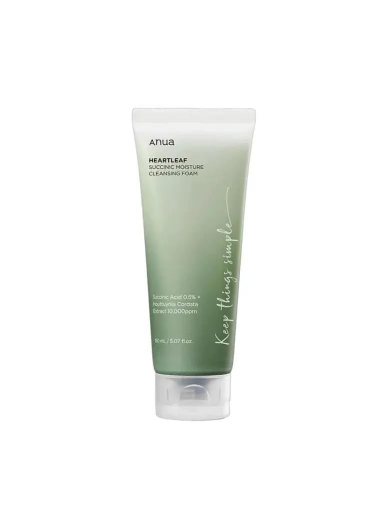 ANUA Heartleaf Succinic Moisture Cleansing Foam.webp