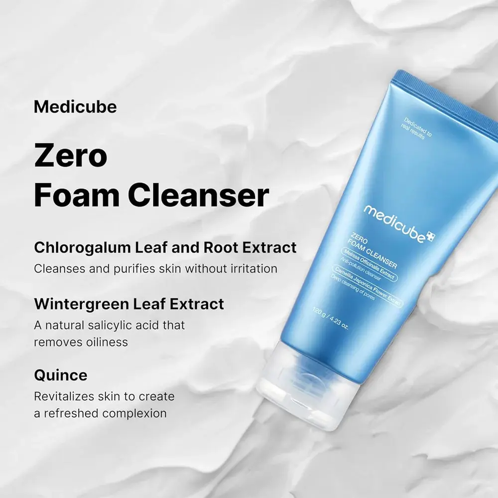 Medicube Zero Foam Cleanser 120 g-mercelbay-korean-skincare.webp
