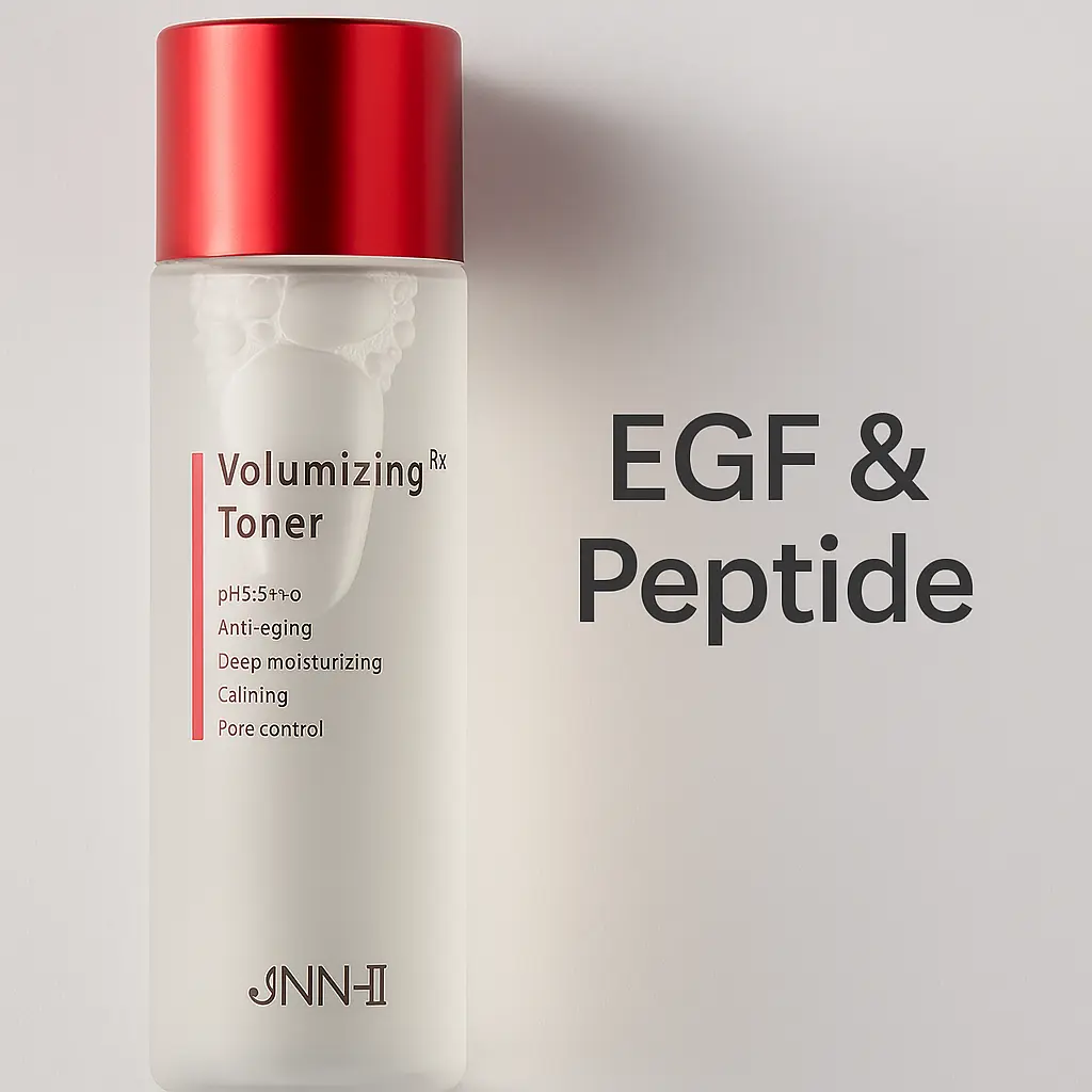 Rx JNN Volumizing Toner with EGF & Peptide Made in Korea