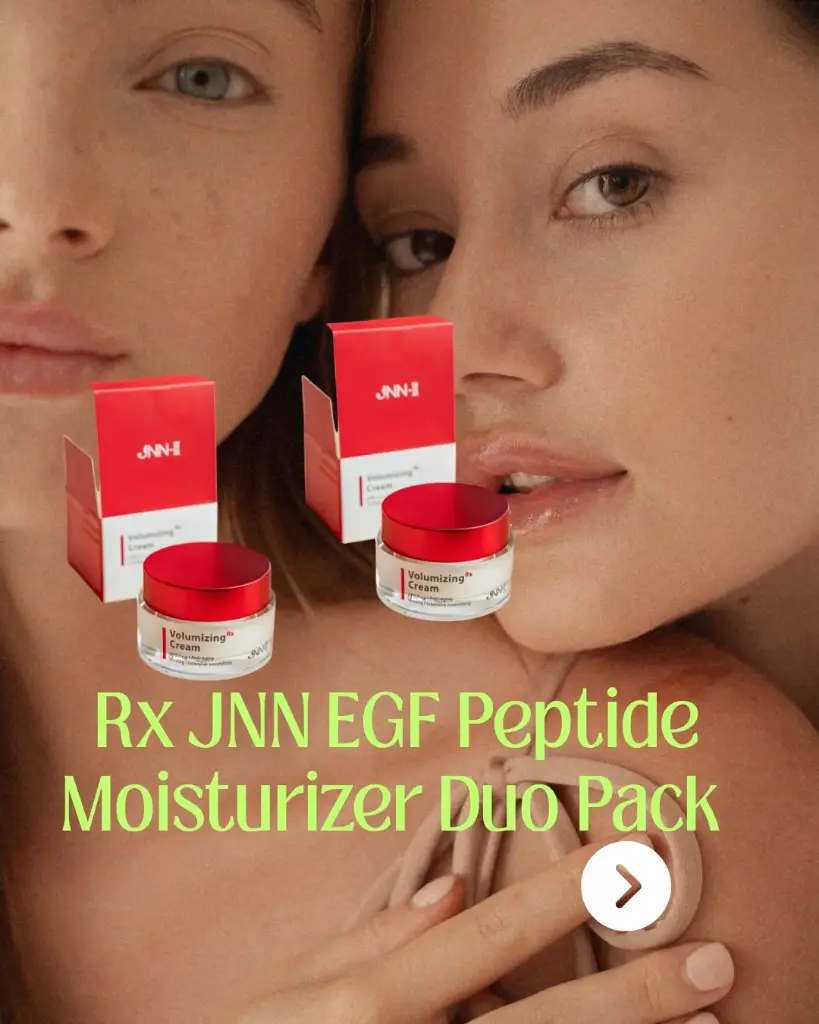 Rx JNN Volumizing Moisturizer with EGF & Peptide  Duo Pack 